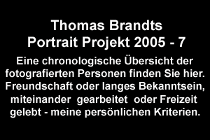 Thomas Brandts Portrait Projekt